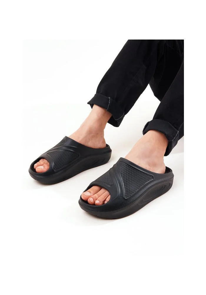 Bacca Bucci Black Floats—Ultra Lightweight EVA Slides for Men | Best Price UAE